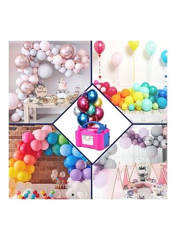 50-Piece Balloons with Electric Pump