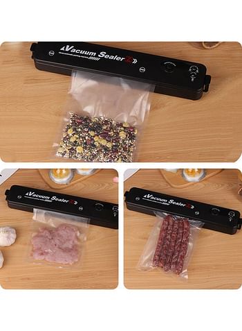 Vacuum Sealer Package Machine Black 37 x 6.60 x 8cm