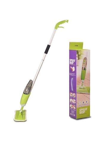 Spray Mop With Microfibre Cleaning Pad White/Green