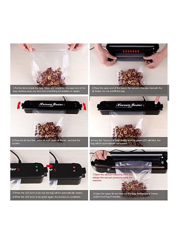 Compact Vacuum Sealer H20853UK Black