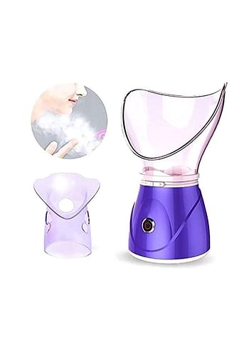 2 In 1 Facial Steamer Pore Cleanser Purple 21cm