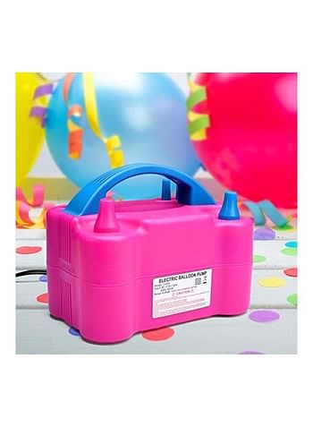 Dual-Nozzle Portable Balloons Air Pump