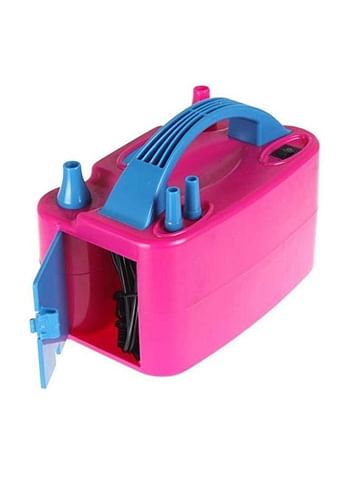 600 W Electric Balloon Blower Pink/Blue