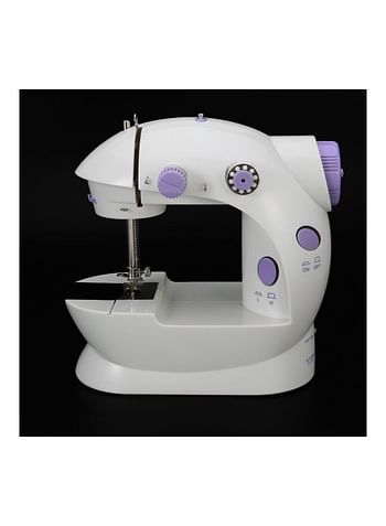 LED Sewing Machine White/Purple/Black 19x9x19centimeter 42102 White/Purple/Black