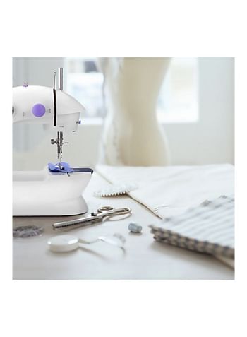 Electric Sewing Machine HQD-300 White/Violet/Silver