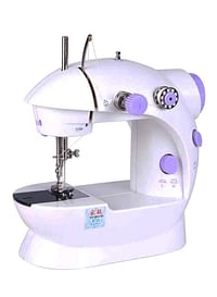 Plastic Mini Sewing Machine  PO12405 White/Purple