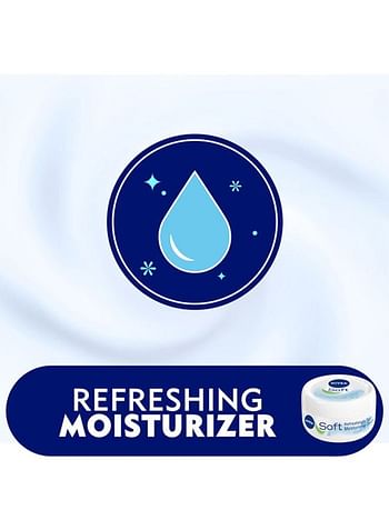 Refreshingly Soft Moisturizing Cream, Pack Of 2 2x200ml