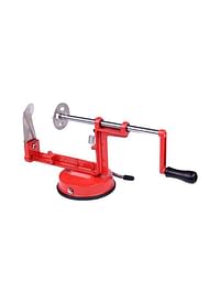 Spiral Potato Slicer Red/Silver 26.5centimeter