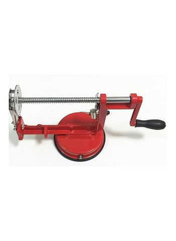 Potato Slicer Spiral Cutter Red/Silver/Black