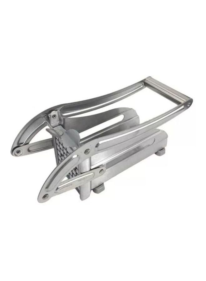 5-Piece Stainless Steel Potato Cutter Set Silver