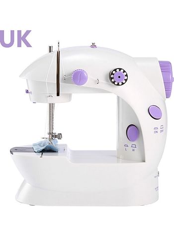 Portable Mini Sewing Machine White