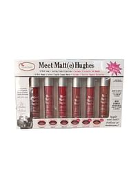 6-Piece Meet Matt Hughes Liquid Lipstick Set Multicolour