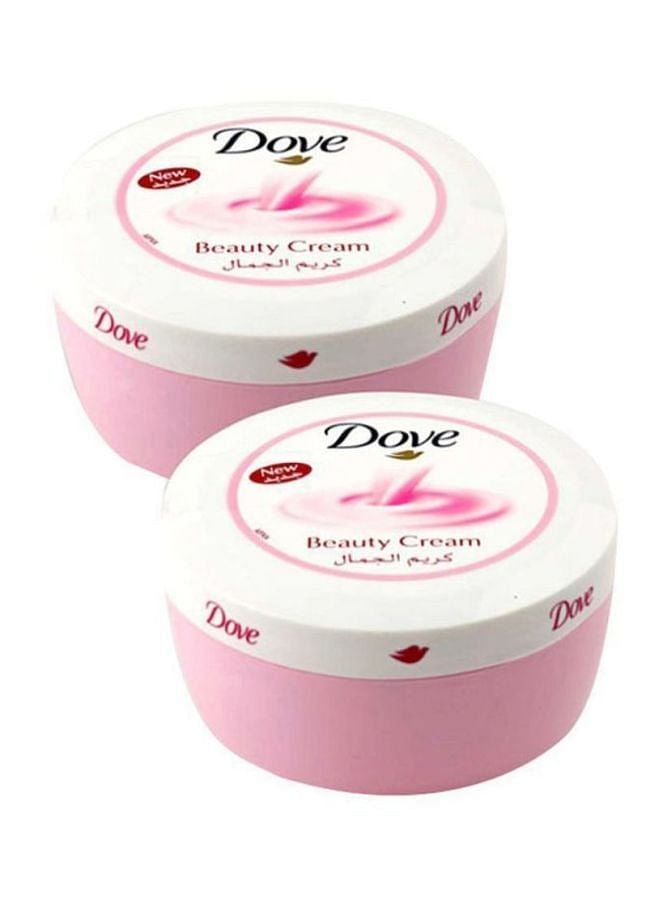 Pack Of 2 Moisturizing Beauty Cream White 500ml