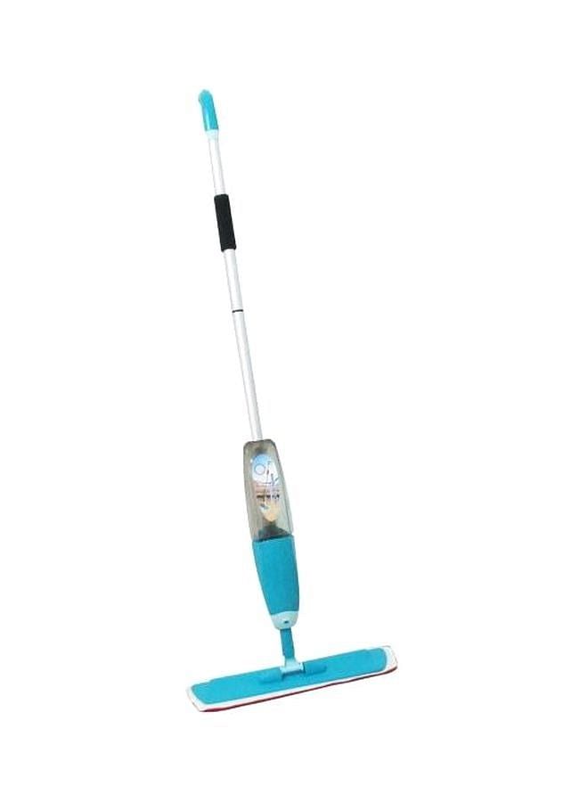 Microfiber Spray Mop With Cleaning Pad Blue/Silver