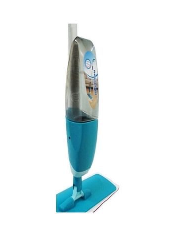 Microfiber Spray Mop With Cleaning Pad Blue/Silver