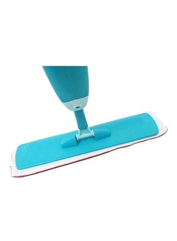 Microfiber Spray Mop With Cleaning Pad Blue/Silver