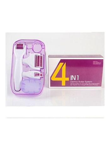 4 In 1 Derma Roller Kit White