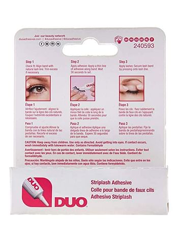 Strip EyeLash Adhesive Dark Tone