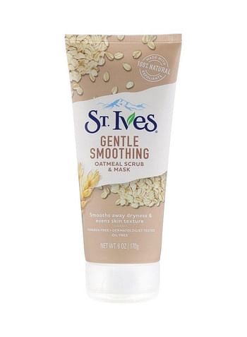 Gentle Smoothing Oatmeal Scrub & Mask 170grams