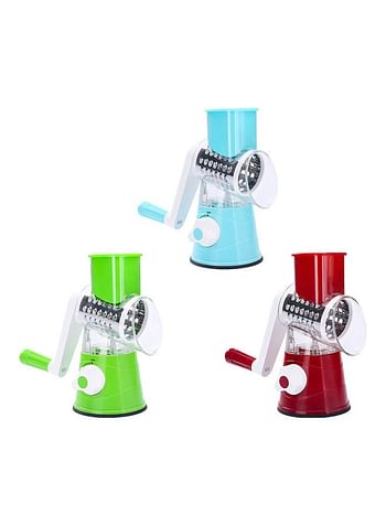 3 In 1 Round Veggie Chopper Assorted 26x12x24cm