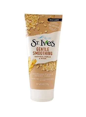 Gentle Smoothing Oatmeal Scrub And Mask 170grams