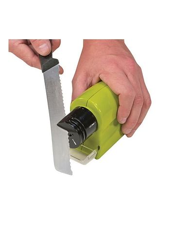 Kitchen Electric Grinder Sharpener Sharpening Tool Green