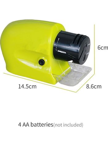 Kitchen Electric Grinder Sharpener Sharpening Tool Green