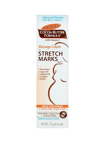 Cocoa Butter Formula Massage Cream For Stretch Marks, 125 g 125grams