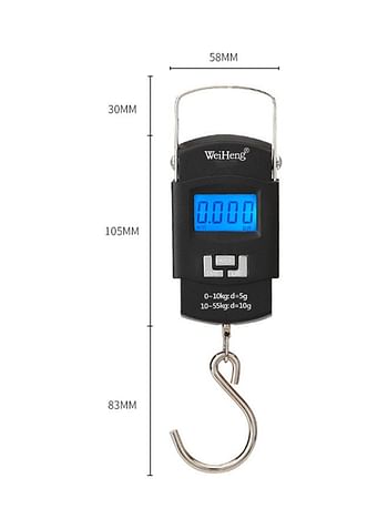 Rechargeable Portable Electronic Scale LL2120700960-A Multicolour