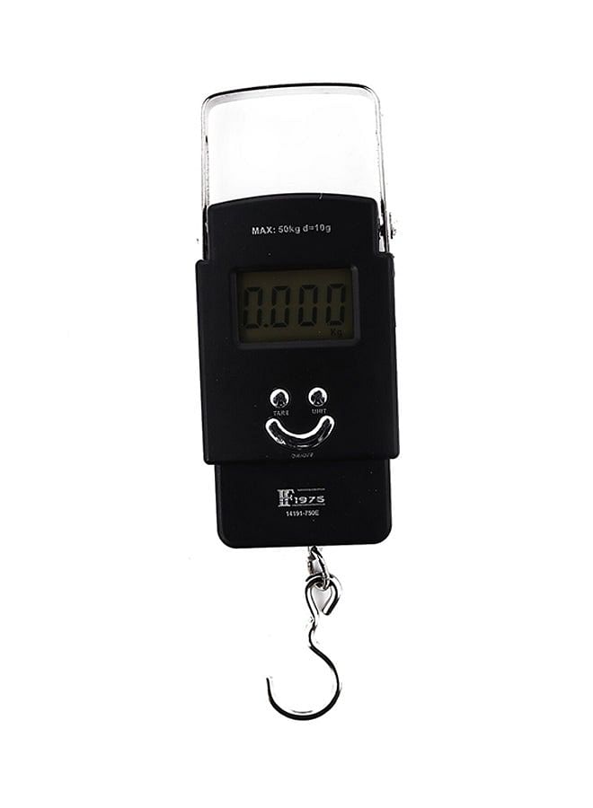 Electronic Portable Luggage Scale Black