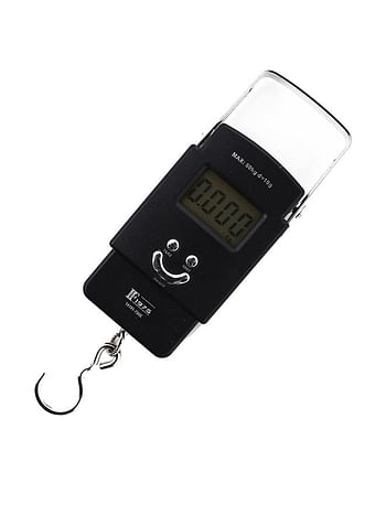 Electronic Portable Luggage Scale Black