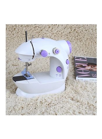 Portable Mini Sewing Machine White/Purple one sizecentimeter 50641 White/Purple