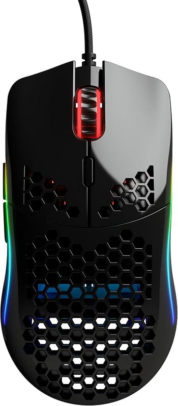 Glorious PC Gaming Race model O- Gaming-Maus - Black, Glossy