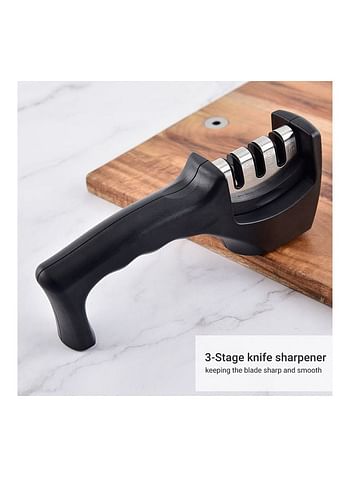 Kitchen Knife Sharpener Black