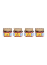 Set Of 4 Red Balm 19.4 g