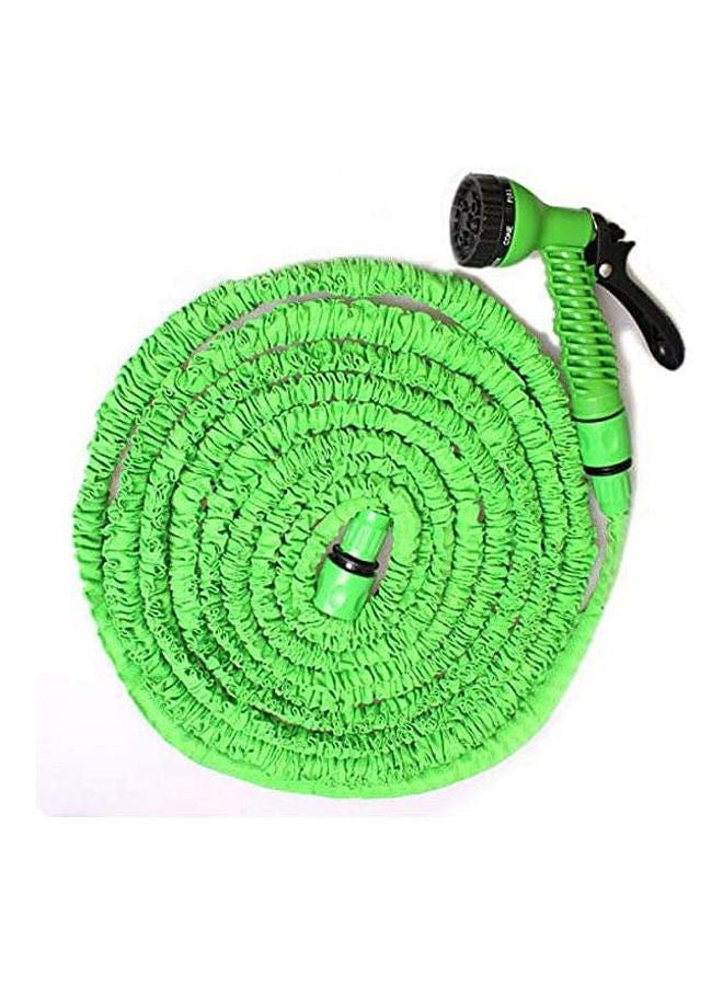 Expandable Magic Flexible Garden Water Hose With Spray Gun Green