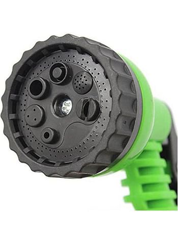 Expandable Magic Flexible Garden Water Hose With Spray Gun Green