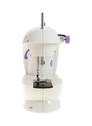 Double Thread 2-Speed Mini Sewing Machine White