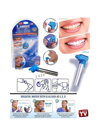 Teeth Polisher Blue/Silver