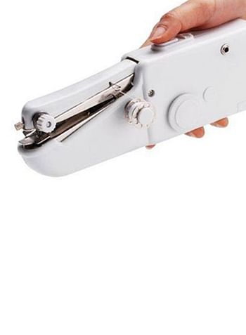 Mini Portable Handheld Sewing Machine Aj5502A-6 White