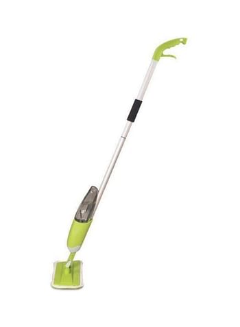 Floor Clean Spray Mop Silver/Green