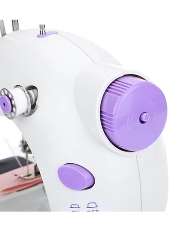 Portable Sewing Machine White/Purple 255.31284914.17 White/Purple