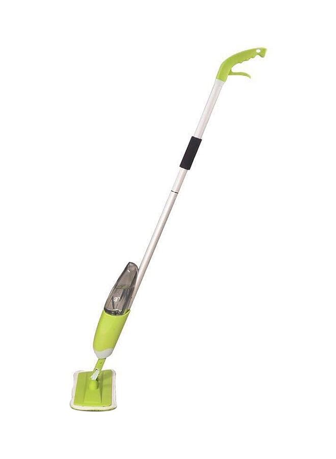 Spray Mop with Microfiber Pad Green/White/Silver