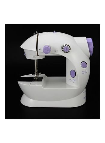 Mini Multifunction Portable Sewing Machine White/Purple ZK1342500 White/Purple