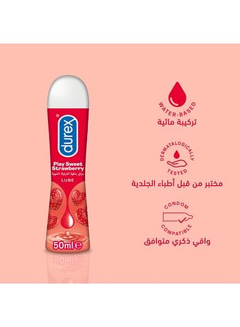 Play Sweet Strawberry Lube 50Ml