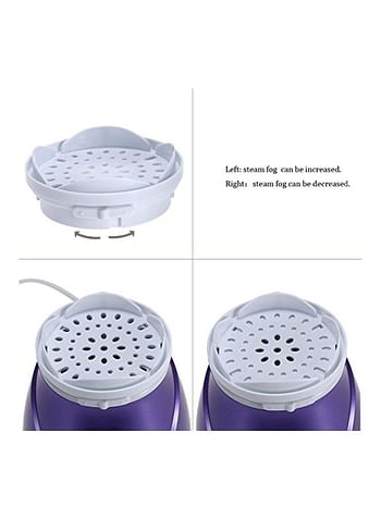 Professional Facial Steamer Purple/Clear