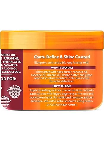 Naturals Define And Shine Custard 340grams