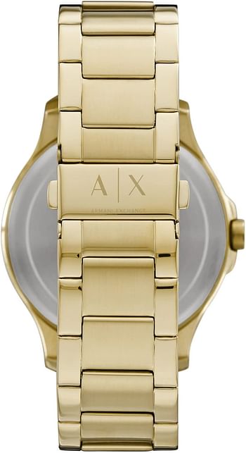 AX Armani Exchange Men's Automatic Self-Winding Watch with Leather Silicone or Stainless Steel Band