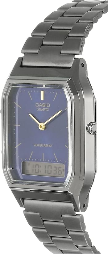 Casio Mens Quartz Watch Grey|Blue