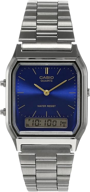 Casio Mens Quartz Watch Grey|Blue